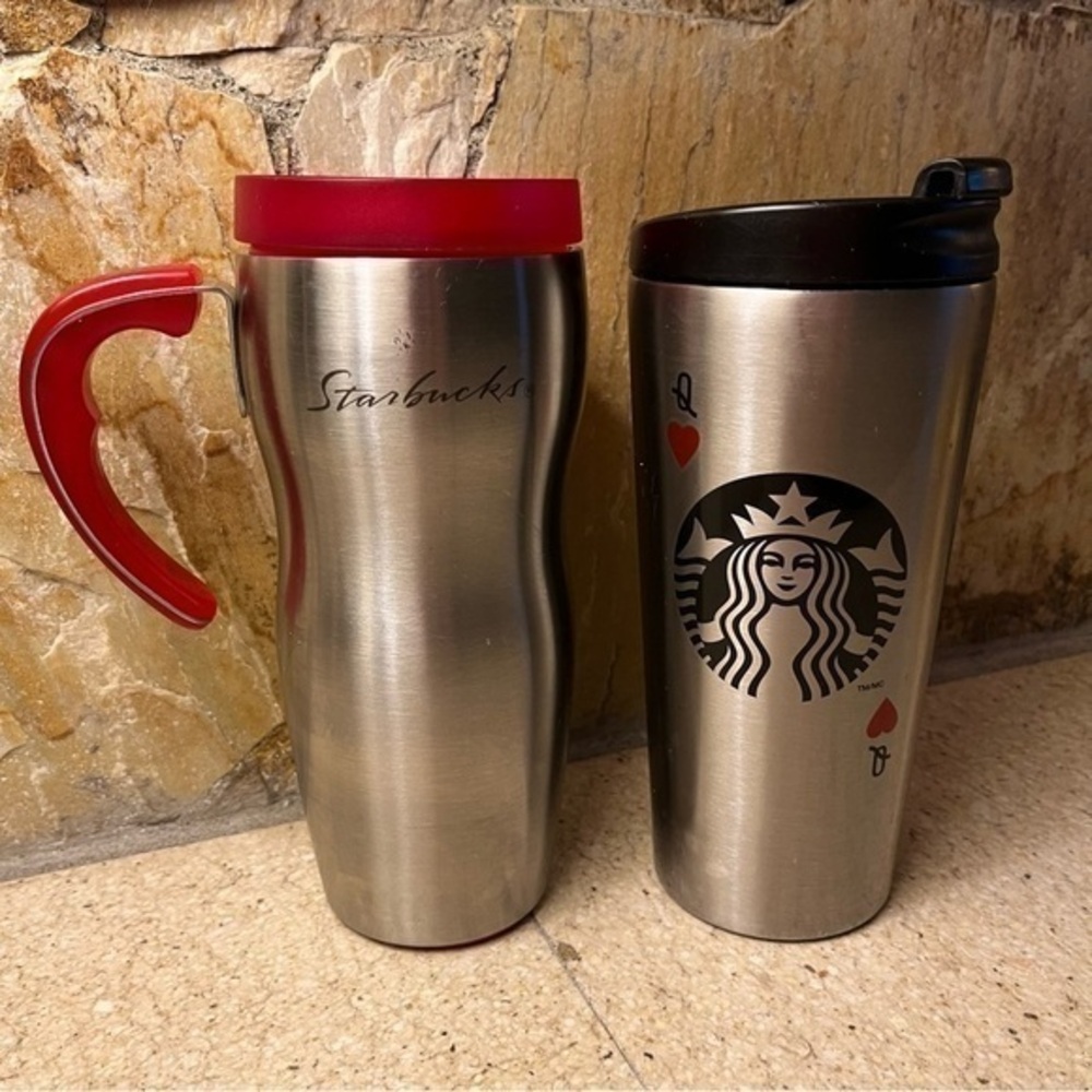 Starbucks stainless steel thermos - both vintage and rare ☕️